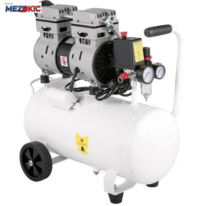6.6 Gallon Quiet Pancake Air Compressor 115 PSI