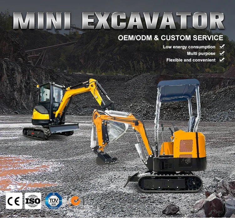 DK16 1.6-ton Mini Excavator With Hydraulic Thumb Clamp And Kubota Engine