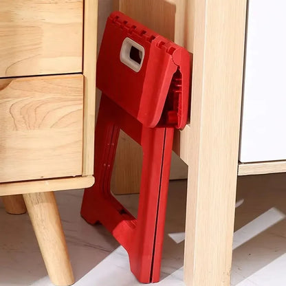 Lightweight Folding Step Stool - Non-Slip Plastic