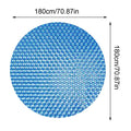 Solar pool cover Cuttable Round bubble Wrap Swimming Pool heat insulation blanket Tear Resistant Outdoor Hot Tub Protective Lid