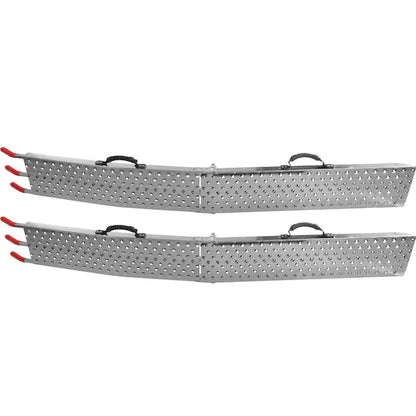 Foldable Steel Loading Ramps 1100 lbs (Pair) – ATV, Motorcycle & Mower Ramp