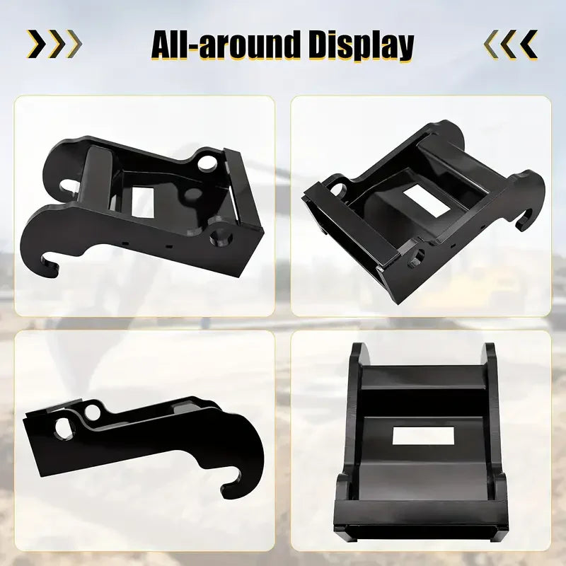 X-Change Quick Coupler Bracket Attachments for 0.8-1.8 Tons Mini Excavators