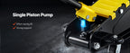 2.5T Floor Hydraulic Jack Pneumatic Low Profile Floor Jack Heavy-Duty Steel Racing Floor Jack with Piston Lift Pump