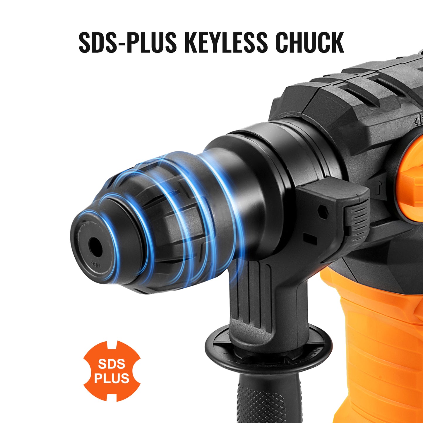 1500W Rotary Hammer Drill 32mm - Demolition & Chipping