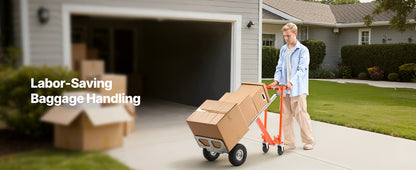 4-in-1 Aluminum Hand Truck Dolly 1000 lbs