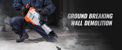 Demolition Jack Hammer 1500W-3500W with Chisels
