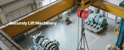 1T/2T Manual Chain Hoist with 8-20 ft Lift Height