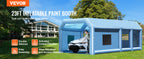 Paint Booth Inflatable Spray Booth with Powerful Blowers and Air Filter System Portable Car Paint Booth