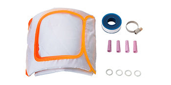 Sand Blaster 10Gal Portable Air Sandblaster 125Psi Pressure Sand Blasting Kit for Special Surface Treatment of Material