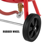 Sand Blaster 10Gal Portable Air Sandblaster 125Psi Pressure Sand Blasting Kit for Special Surface Treatment of Material