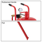 Sand Blaster 10Gal Portable Air Sandblaster 125Psi Pressure Sand Blasting Kit for Special Surface Treatment of Material