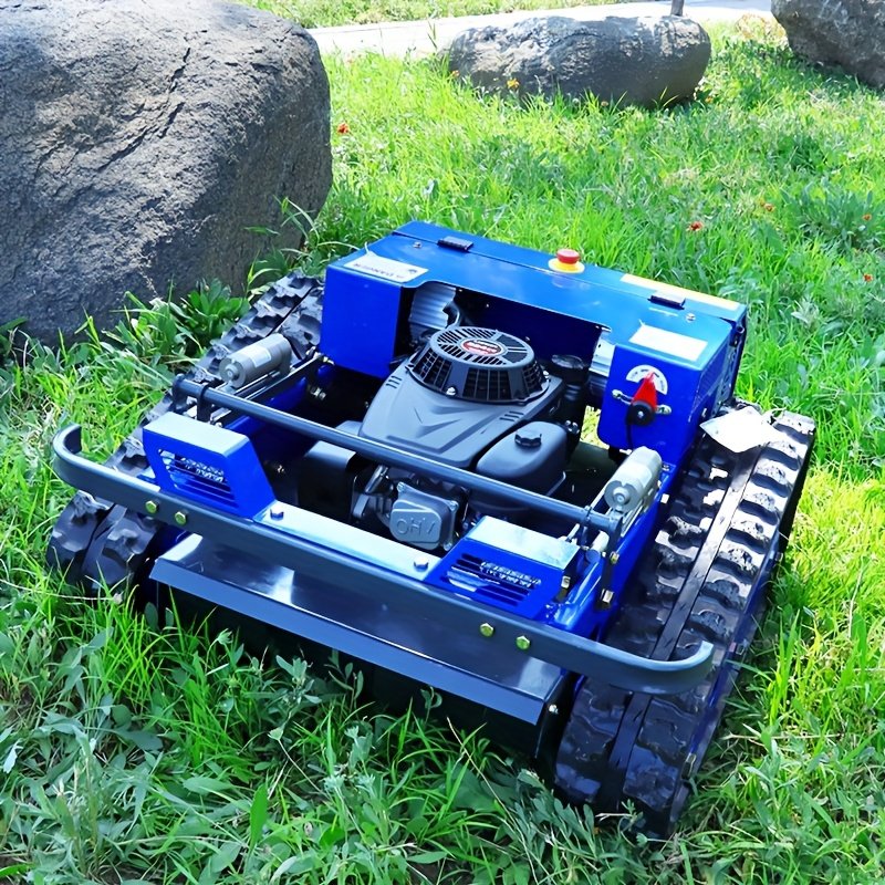 Remote-Controlled Lawnmower, Gasoline-Powered Intelligent Robot - Image 35