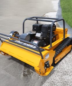 Remote-Controlled Lawnmower,100Cm 39.37Inch Cutting Width, 459Cc Gasoline Engine