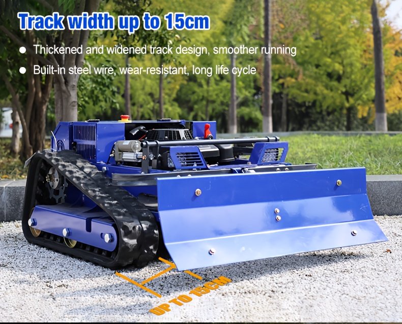 Intelligent Robotic Lawn Mower, Remote-controlled Can Climb Slopes Of 45° 550mm - Image 12
