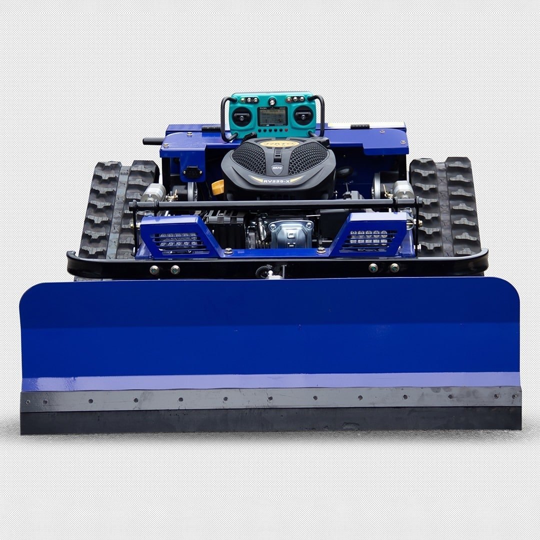 Intelligent All-Season Lawn Mower Robot with Snow Pusher Equipped with RATO Engine Adjustable